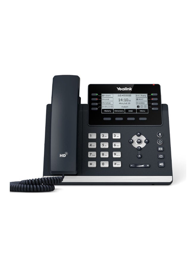 Yealink T43U Advanced IP Phone Black - Image 1
