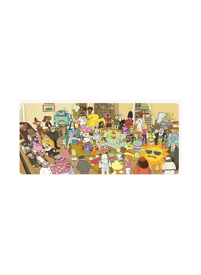YONK Gaming Mouse Pad Rick and Morty characters  - Image 1