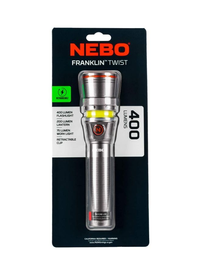 NEBO Franklin Twist Rc - Rechargeable 400 Lumen Handheld Work Light - Image 3