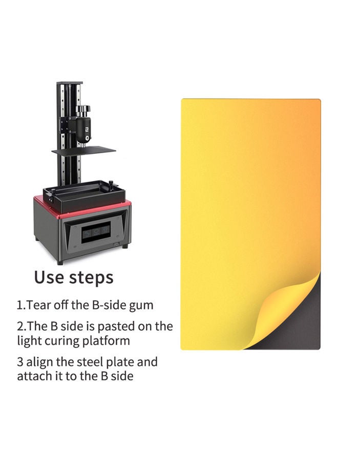 Resin 3D Printer Build Plate Multicolour - Image 2