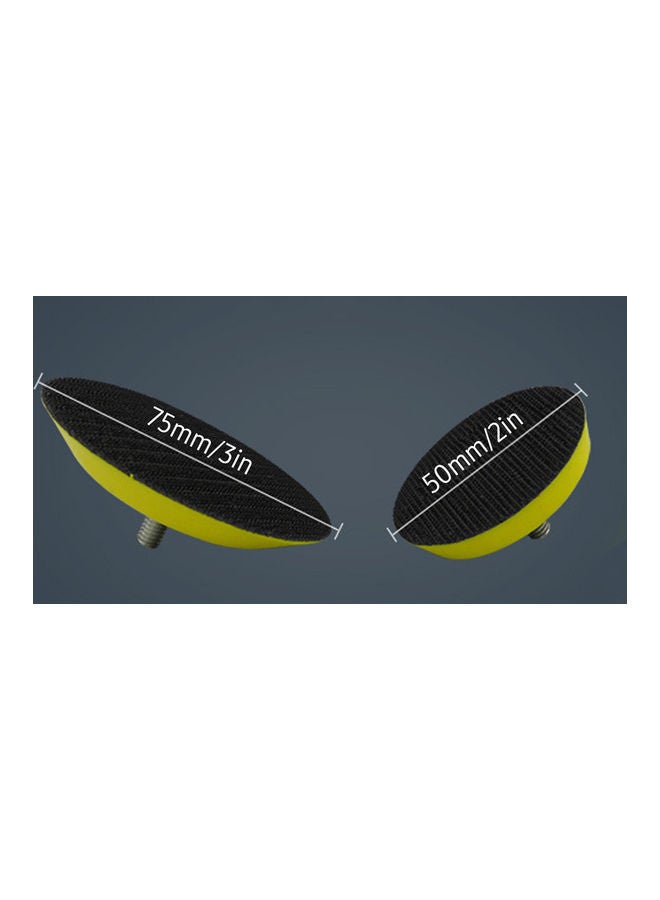 آلة صنفرة هوائية محمولة باليد أسود/فضي/أصفر - Image 2