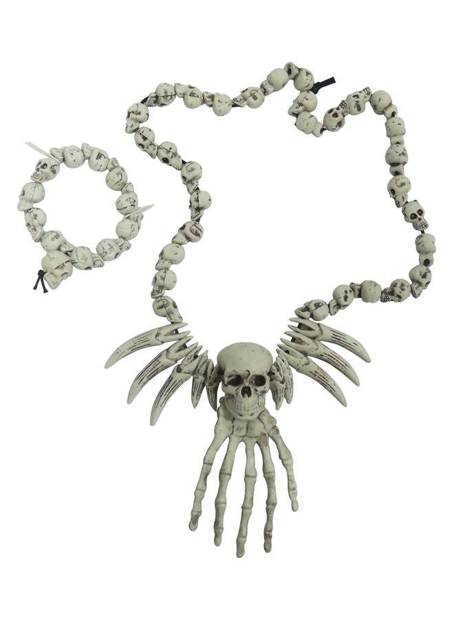 بارتي ماجيك - Skull Necklace And Bracelet - Image 1