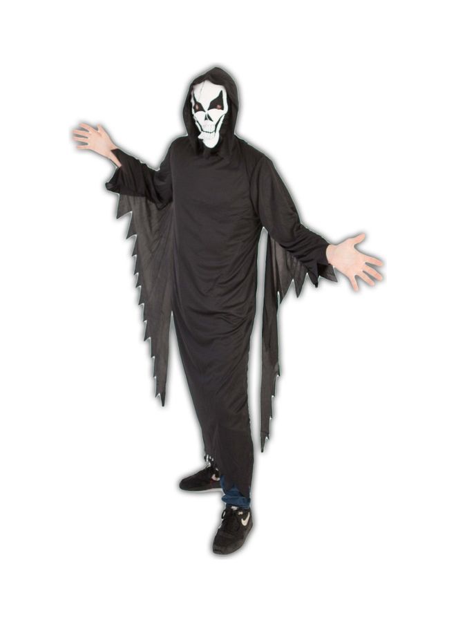 بارتي ماجيك - Reaper Male Costume - Black One Size - Image 1