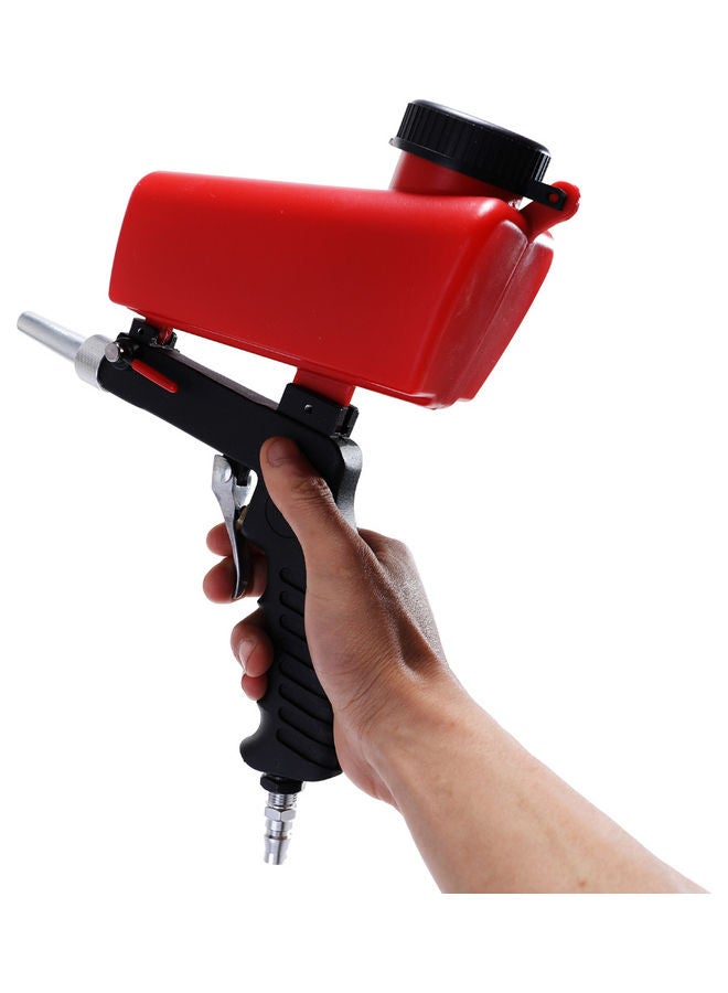 Generic - Portable Gravity Sandblasting Machine Red/Black - Image 1