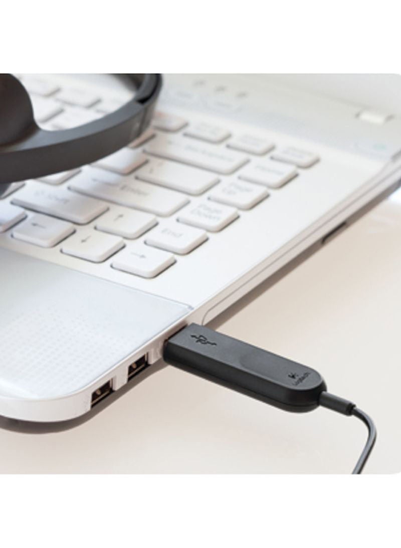 Logitech - Renewed - H340 Usb Computer Headset Black - Image 1