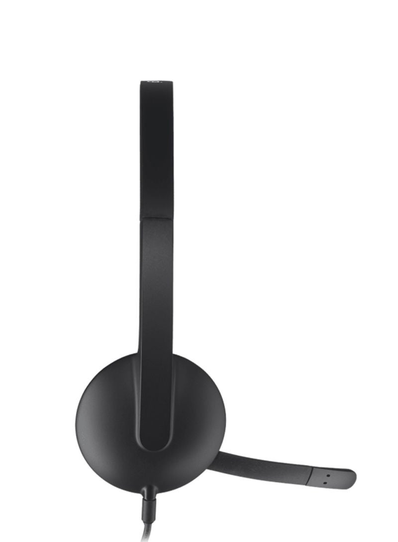 Logitech - Renewed - H340 Usb Computer Headset Black - Image 1