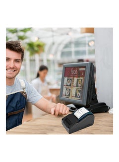 Generic USB Thermal Receipt Printer Black  - Image 4