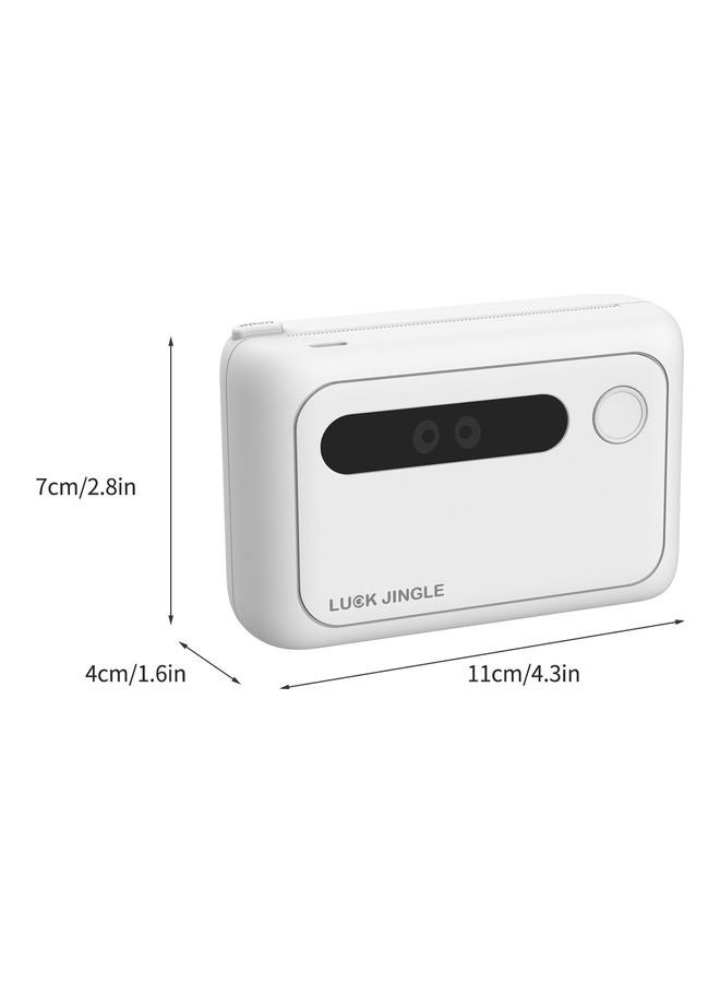 Generic Mini Pocket Photo Printer With 1 Roll Thermal Paper White  - Image 5