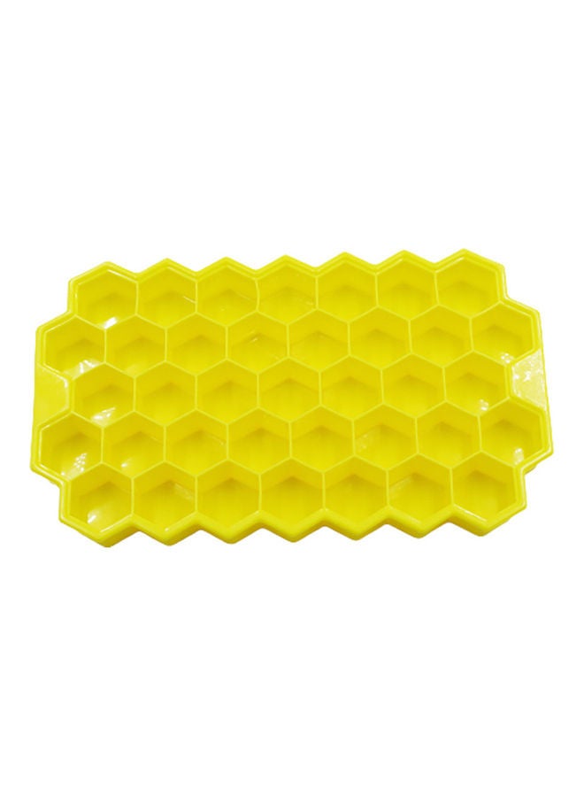 Cc 37-Slot Ice Cube Tray Yellow 20.5cm  - Image 1