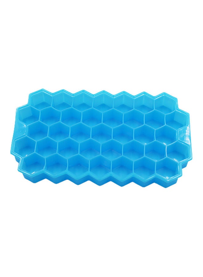 Cc 37-Slot Ice Cube Tray Blue 20.5cm  - Image 1