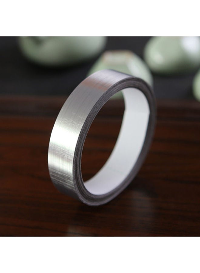 NIBEMINENT Creative Self-Adhesive Tile Sticker Silver 5000x1cm - Image 1