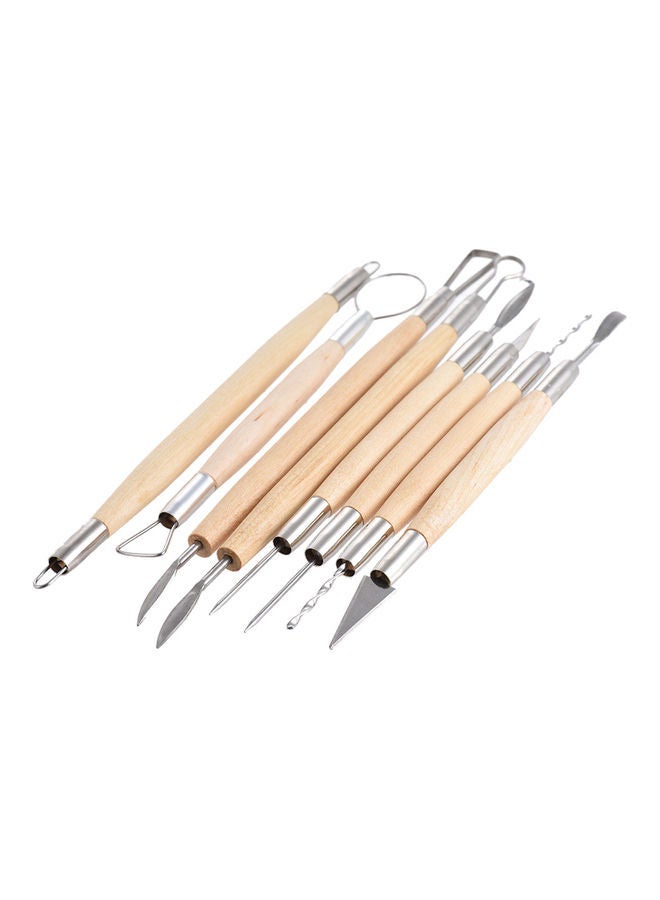 H&B - 30-Piece Clay Sculpting Pottery Carving Tools Set Multicolour - Image 1