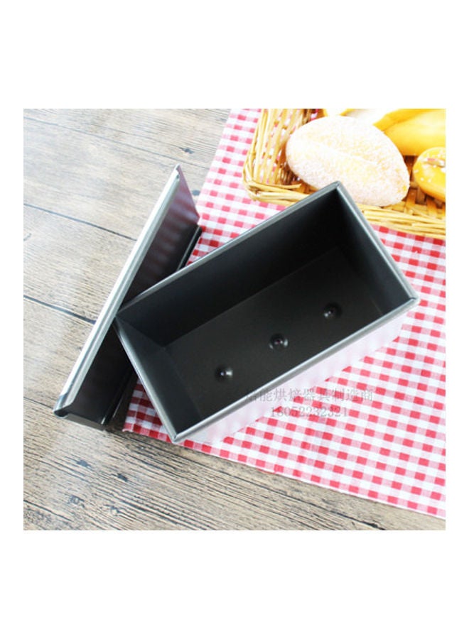 NIBEMINENT Carbon Steel Baking Mould Black 20x11x11cm