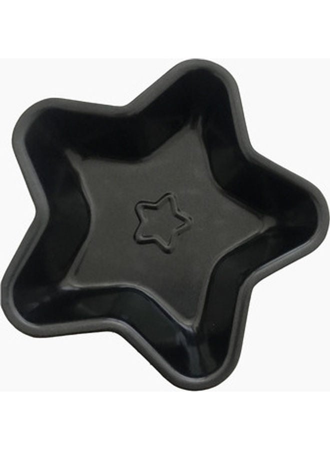 NIBEMINENT Carbon Steel Baking Mould Black 20x20x3cm