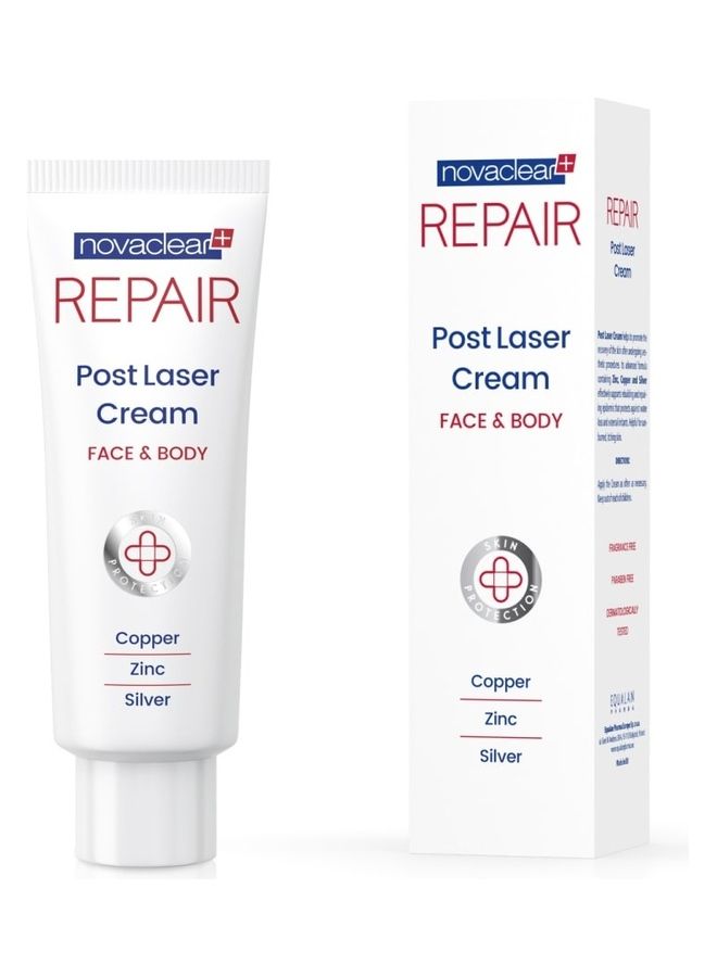novaclear - Repair Post Laser Cream White 75ml - Image 1