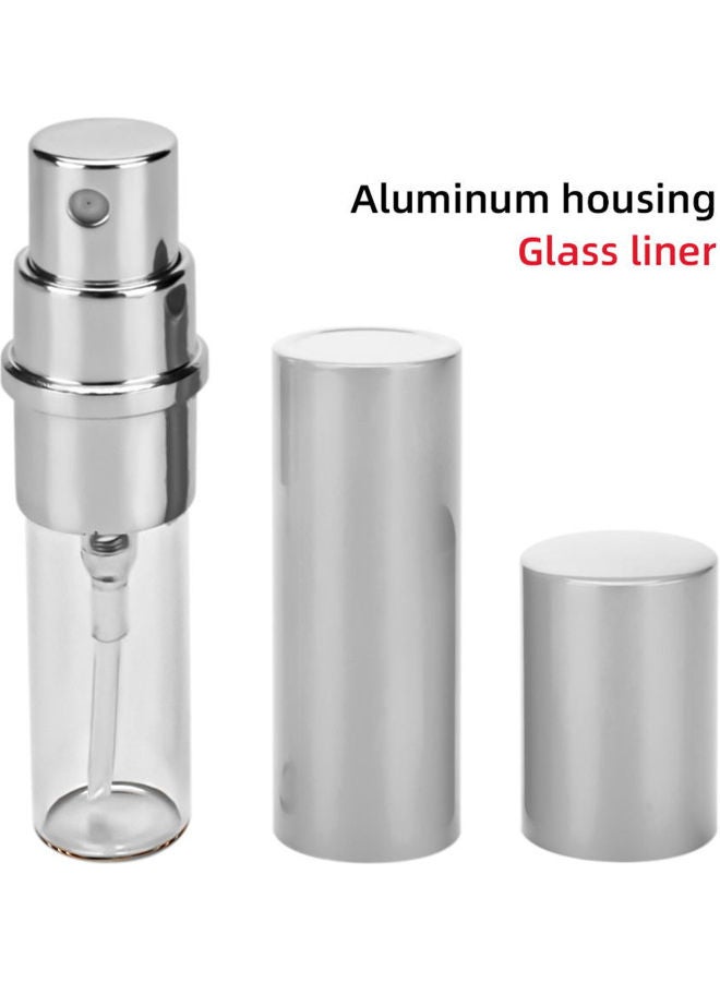 Generic 5-Piece Portable Refillable Mini Perfume Bottles Set Grey/Silver  - Image 2