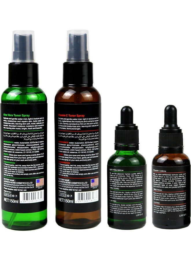 Generic 4-Piece Skin Care Set Clear 360ml  - Image 2