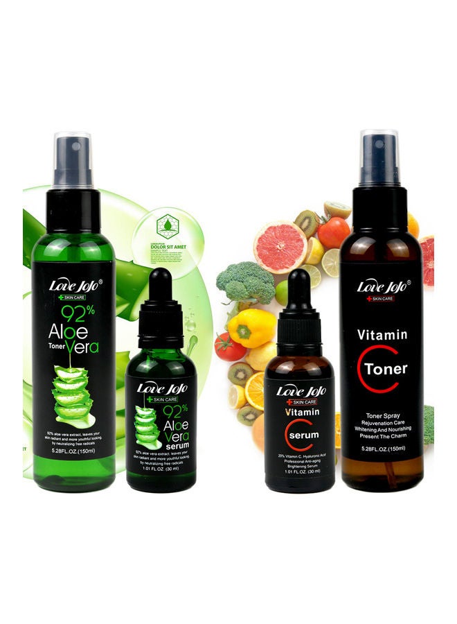Generic 4-Piece Skin Care Set Clear 360ml  - Image 5