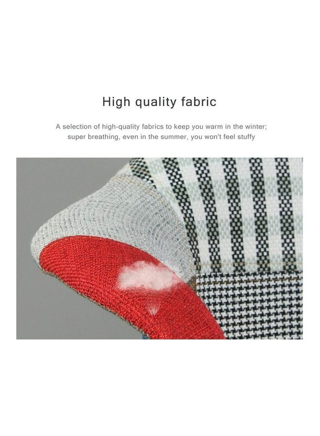 AKF 4-Piece Patchwork Chairs Multicolour - Image 4