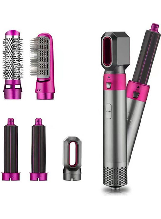 AnneFish - 5-In-1 Hair Curling Comb Set Multicolour - Image 1