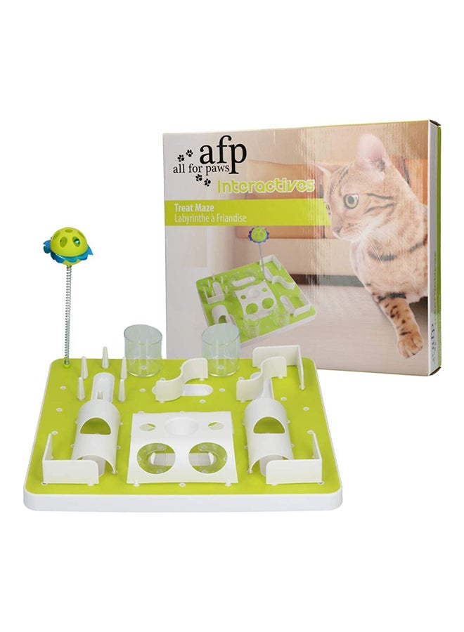 all for paws - Interactive Cat Treat Maze Multicolor 27cm - Image 1