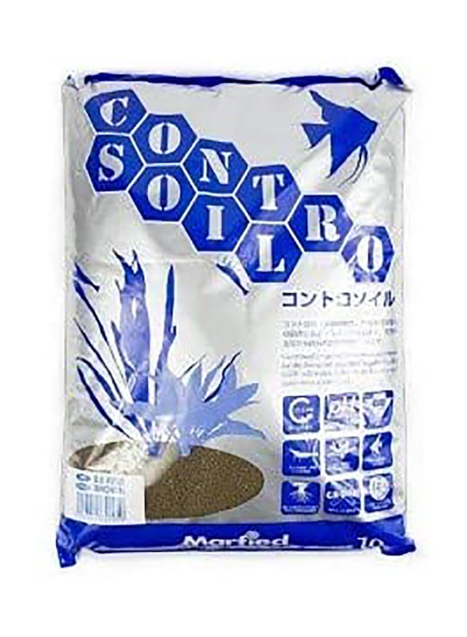 تربة لنباتات حوض السمك بني 10لترات