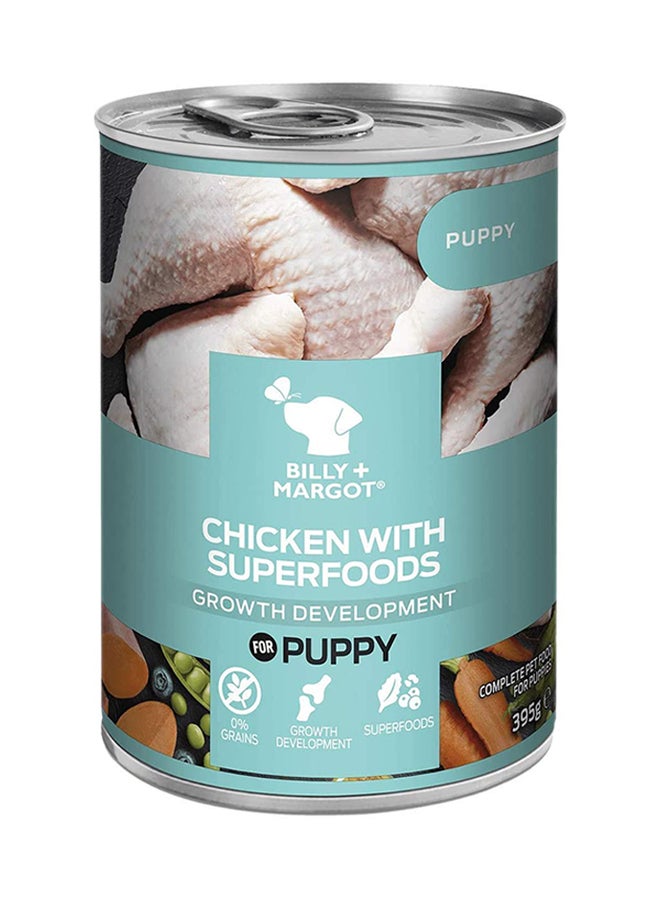 Billy & Margot Chicken With Superfoods Can 395grams