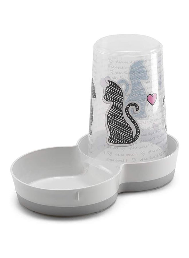 MODERNA Tasty 2 In1 Pet Food Dispenser Multicolor 1.5Liters - Image 1