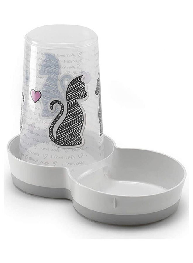 MODERNA Tasty 2 In1 Pet Food Dispenser Multicolor 1.5Liters - Image 2