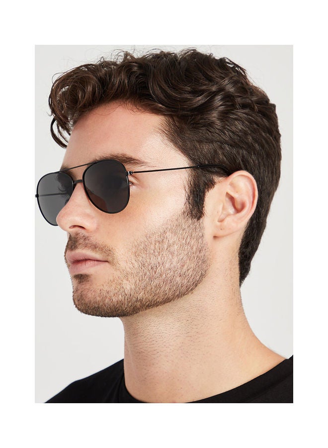 SunBurn by Styli Men's Slim Temple Aviator Sunglasses - Image 4