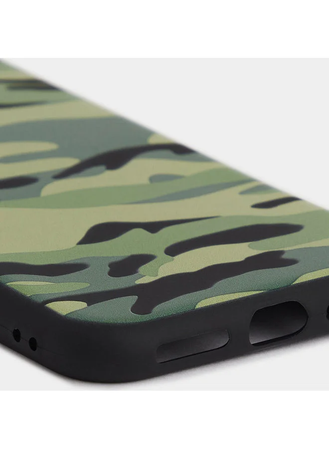 SunBurn by Styli Camo Printed Case Cover For Apple iPhone 12 Pro Green