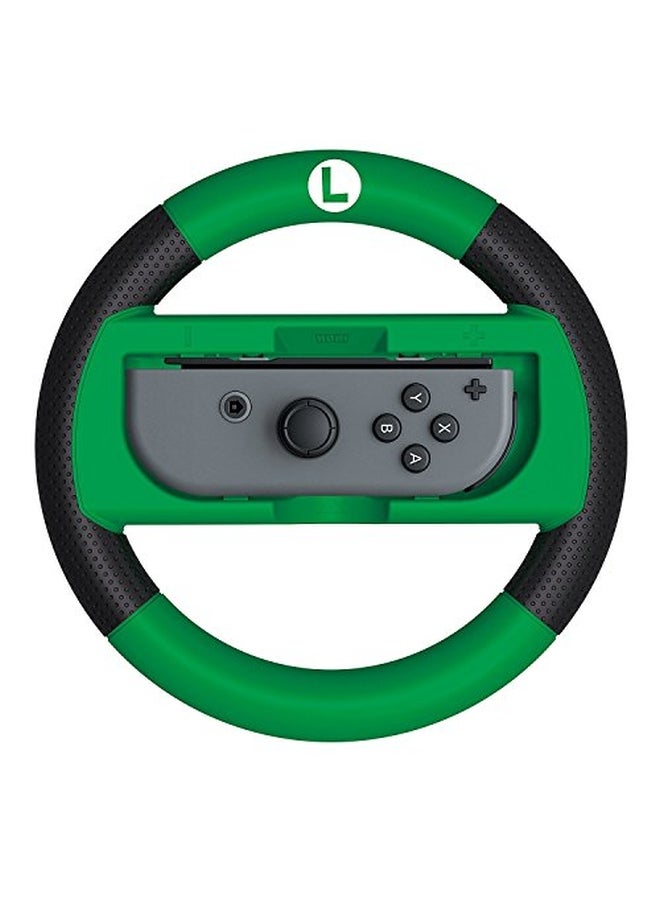 HORI Nintendo Switch Mario Kart 8 Deluxe Wheel Luigi Version - Image 3