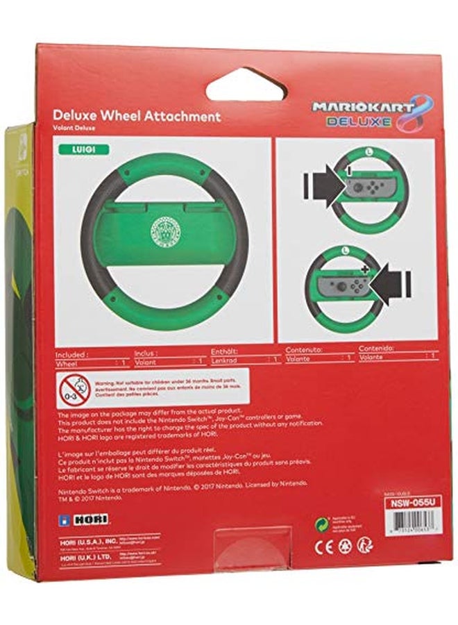HORI Nintendo Switch Mario Kart 8 Deluxe Wheel Luigi Version - Image 5