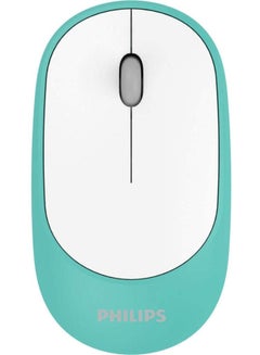 SPK7314-CY Wireless Mouse Cyan/White