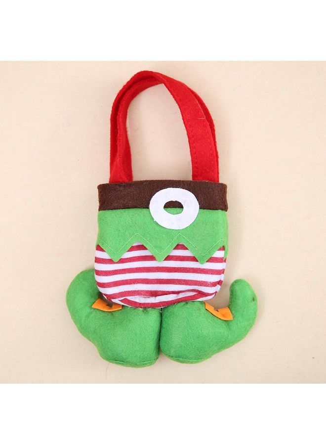 Generic Santa Pants Treat Candy Bags Green/Red