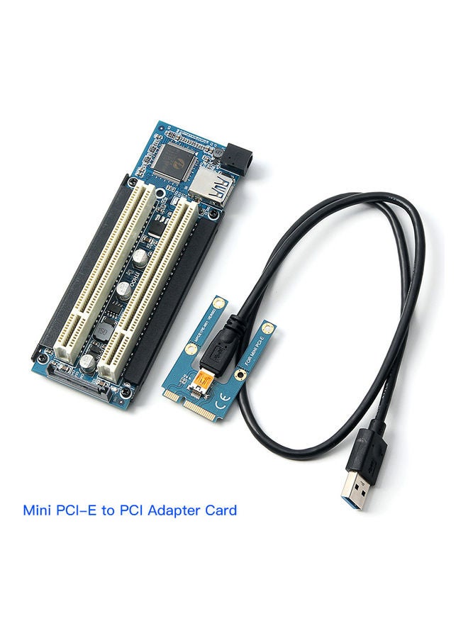 Generic - Mini PCI-E To PCI Adapter Card Multicolour - Image 1
