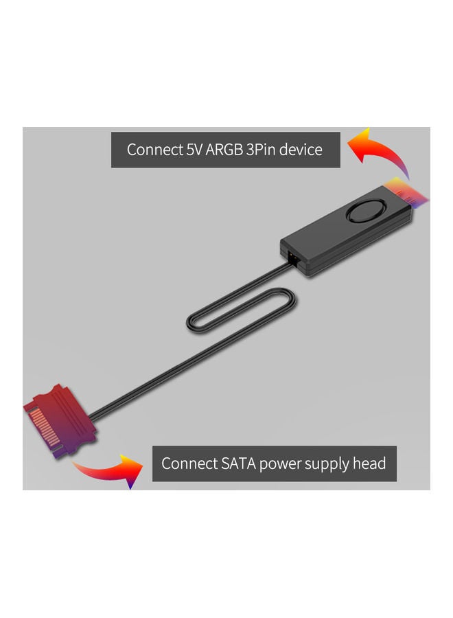 Generic - ARGB Controller Black - Image 1