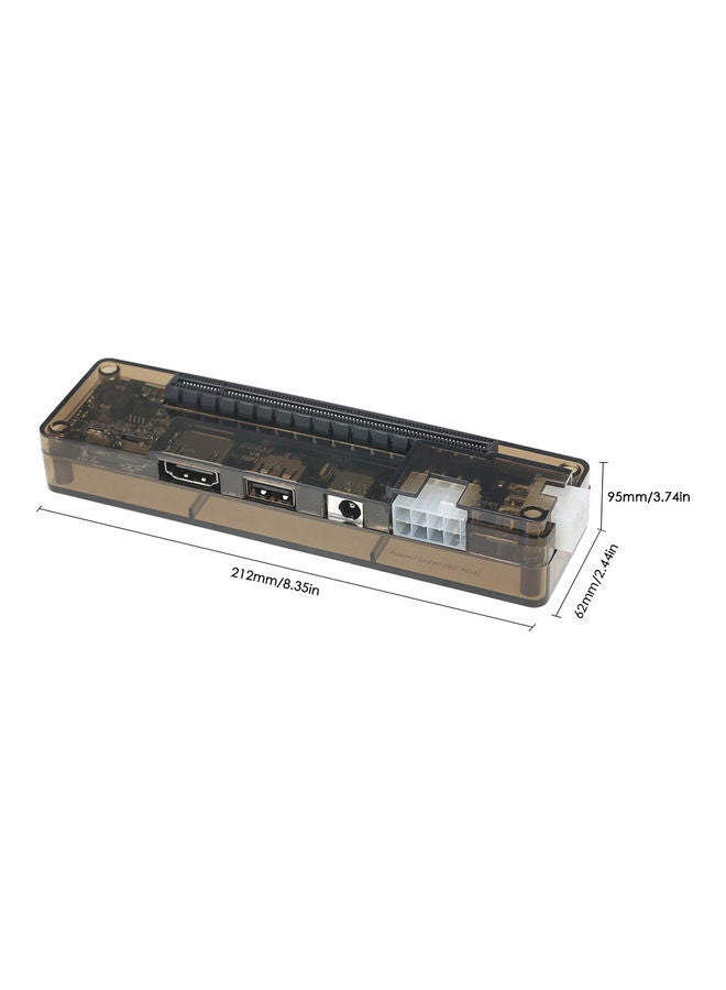 Generic - Laptop External Independent Video Card Graphics Dock Black - Image 1