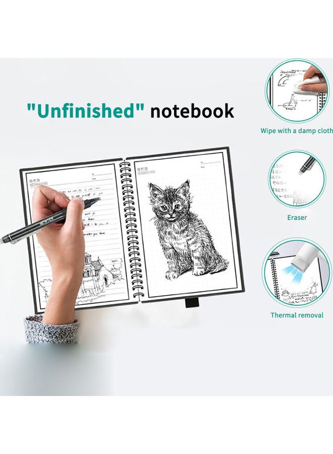Generic Smart Notebook Black  - Image 2