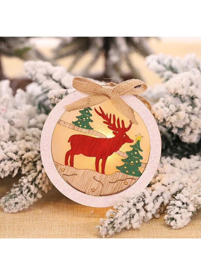 Luminous Tree Pendant Cross-Border Hot LED Ornament Multicolour