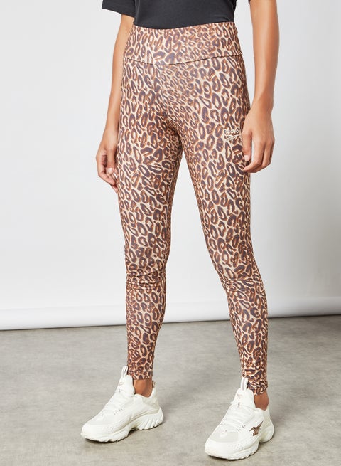 Classics Halloween Leopard Print Leggings Multicolor