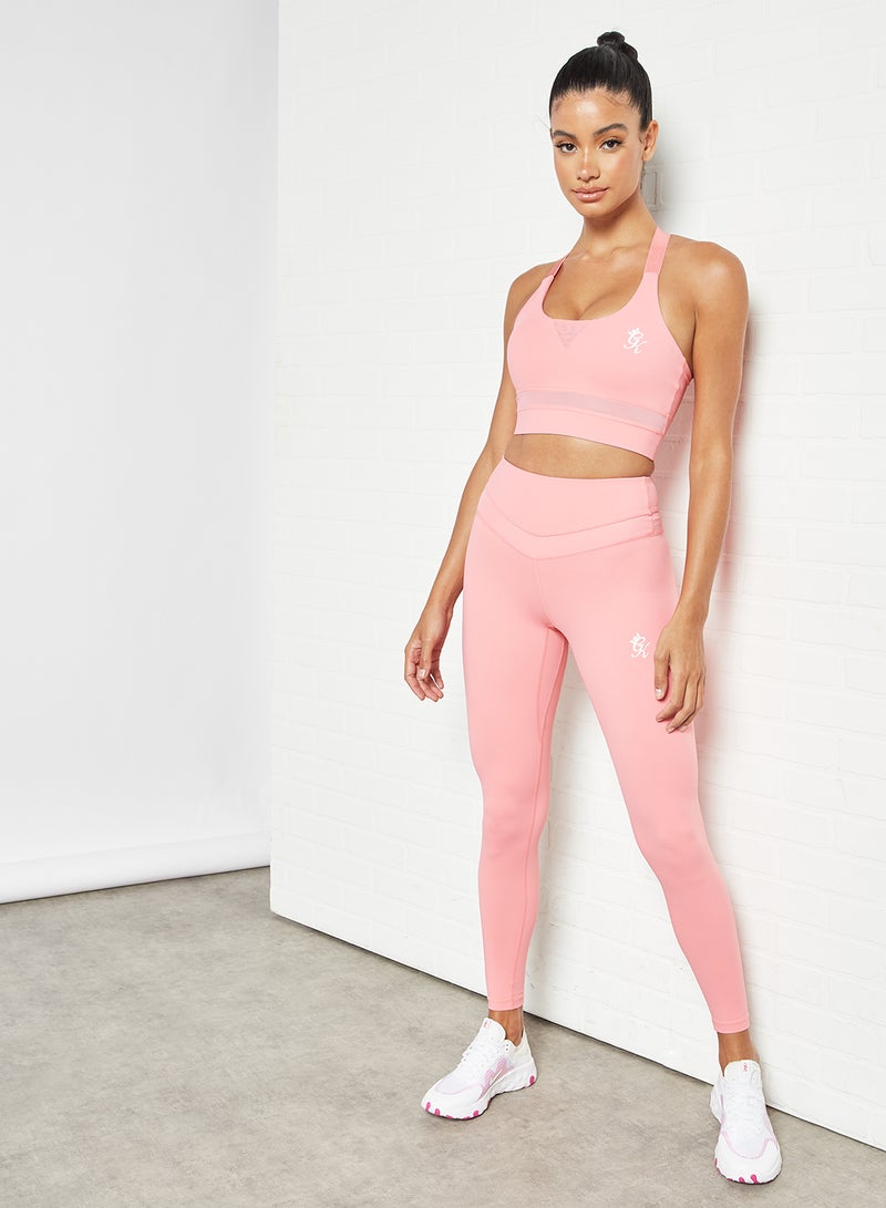Gym King Evolve Sports Bra Pink  - Image 2