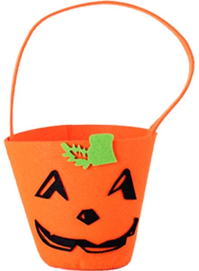 Ghost Festival Nonwoven Pumpkin Bag Orange