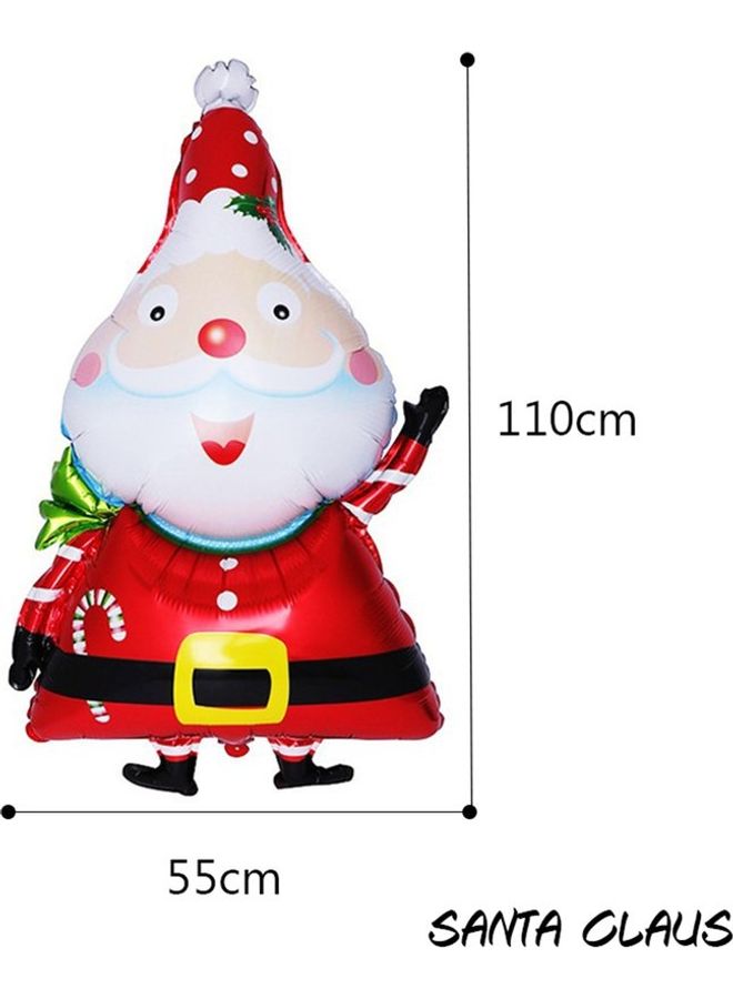 Mini Decorative Doll For Christmas Decoration Red/White 6x12x6cm - Image 1