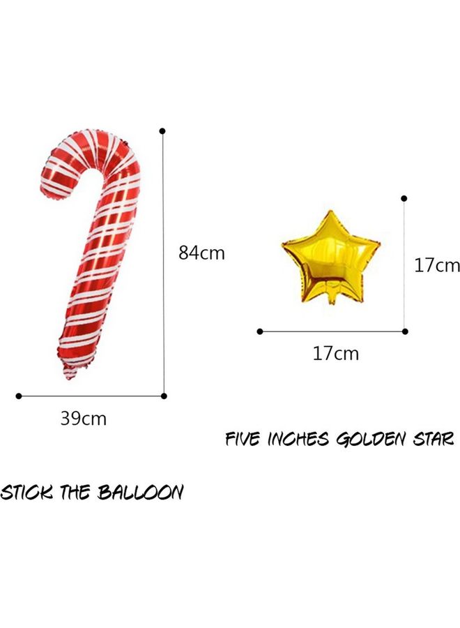 Mini Decorative Doll For Christmas Decoration Red/White 6x12x6cm - Image 5