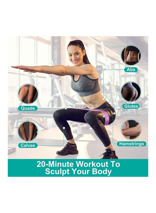 أتشز طقم أشرطة مقاومة للأرجل 13,15,17سم - Image 4