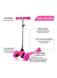 Generic 3 Wheel Kick Foldable Scooter 53x11x15cm  - Image 2
