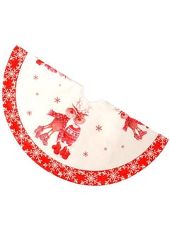 Christmas Tree Skirts Decoration Aprons Christmas Lovely Tree Skirts Red