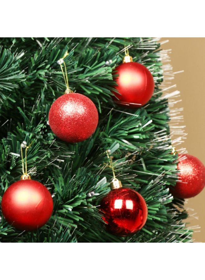 Christmas Tree Hanging Decorations Ornament  Balls Red 30x10x10cm - Image 3