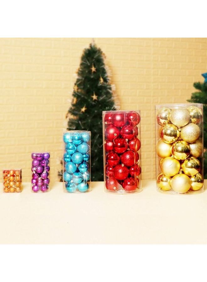 Christmas Tree Hanging Decorations Ornament  Balls Red 30x10x10cm - Image 5